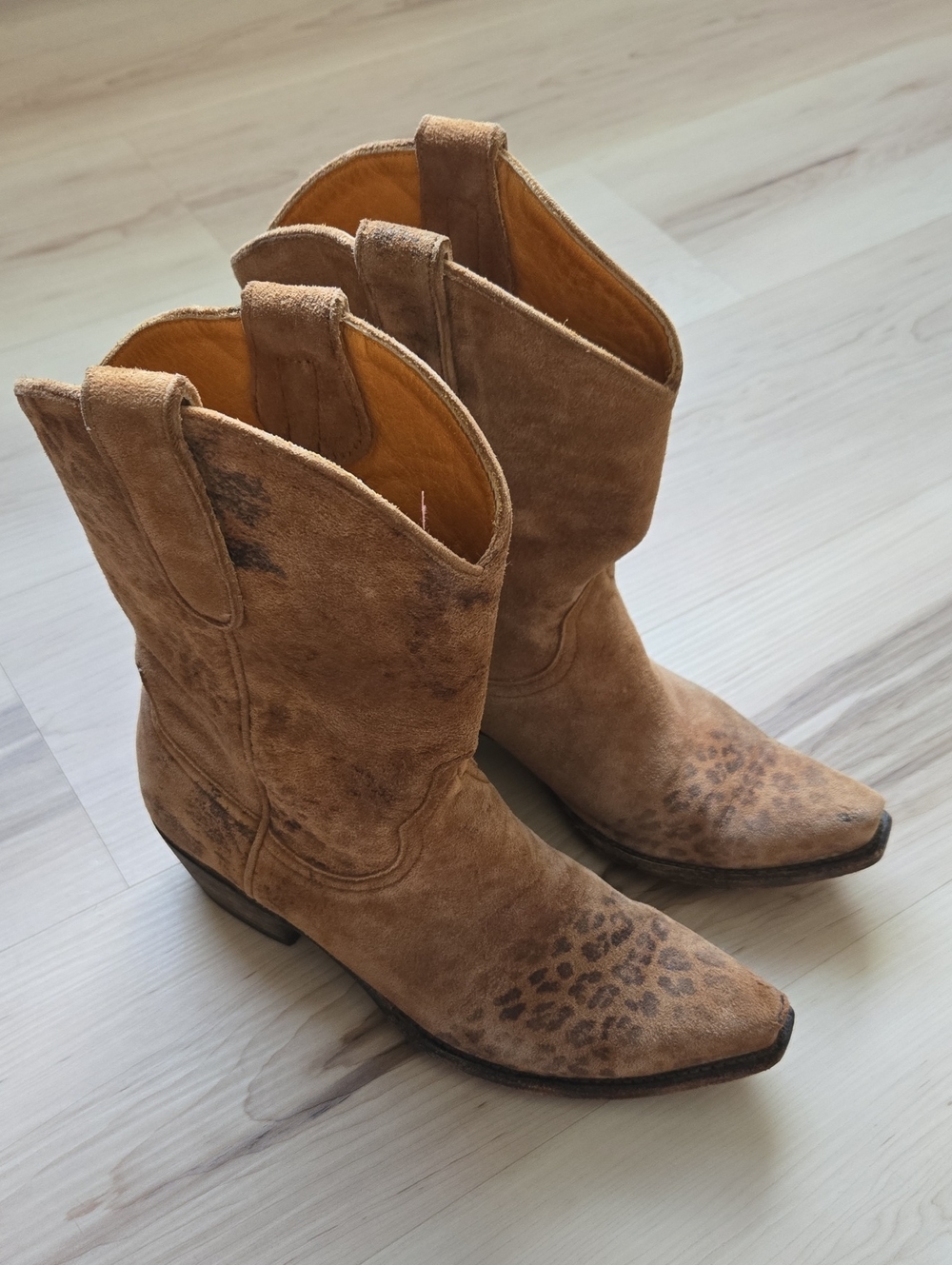 Old Gringo Leopardito Western Boot, Size 8